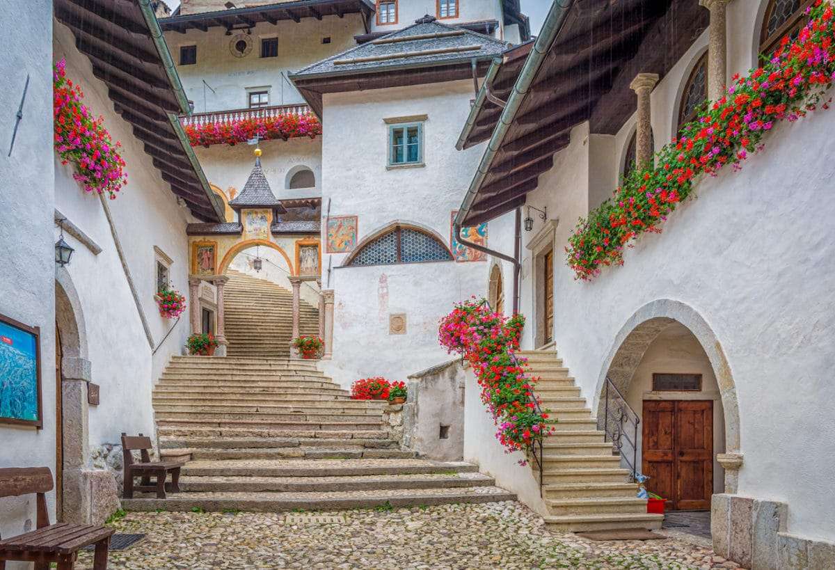 Sanctuary,Of,San,Romedio,,Non,Valley,,Trento,Province,,Trentino,Alto-adige,
